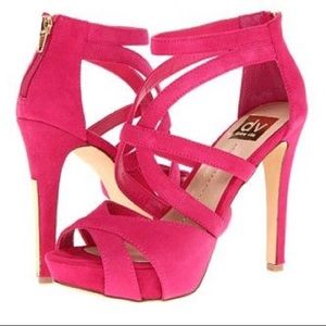 Dolce Vita Pink High Heel Dress Sandals